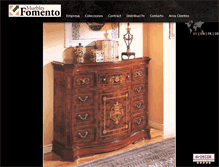 Tablet Screenshot of mueblesfomento.com